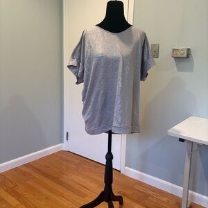 Eileen Fisher Women's Silver Top